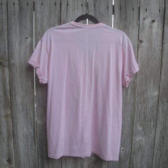 Rare Xperiance Womens Top Size Med Pink Coastal Cowgirl Barbiecore Knit Fringe - Picture 3 of 3